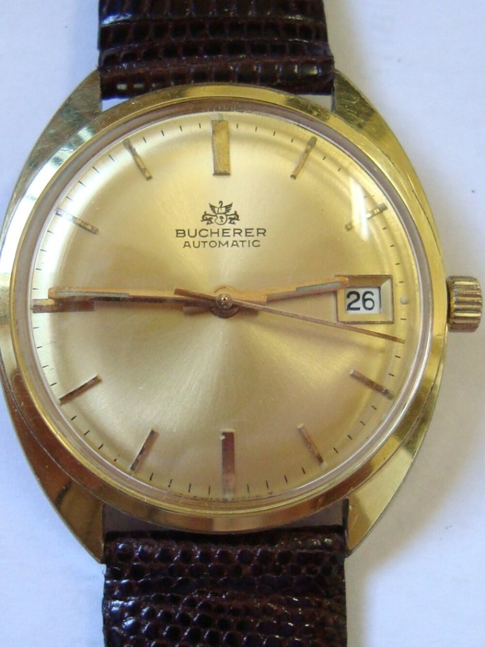 VINTAGE AUTOMATIC BUCHERER ,RUN GREAT